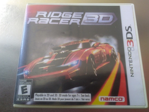 Juego De Nintendo 3ds Ref 02,ridge Racer 3d,de Segunda Mano.
