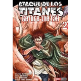 Ataque De Los Titanes Before The Fall #2 Panini Manga