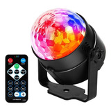 Bola De Luz Led Rgb Con Control Remoto Para Discoteca Party