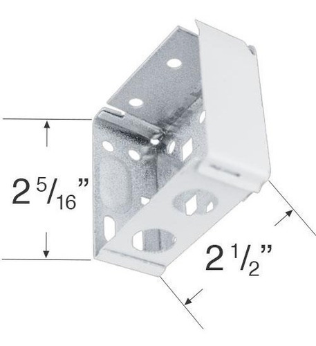 Brackets Tipo Caja Para Instalar Persiana Alto Perfil