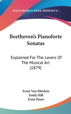 Libro Beethoven's Pianoforte Sonatas: Explained For The L...