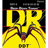 Encordado Dr Guitarra Electrica Drop-down Tuning 9-42 Ddt-9