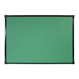 Pizarra Verde Para Tiza 40x60cm Pizarron Marco Metal Negro