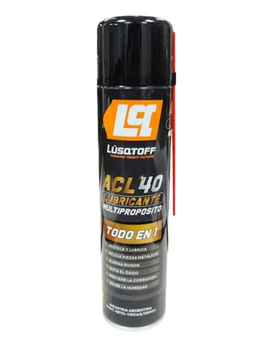 Lubricante Aerosol Multiuso Quita Óxido Acl40 Lusqtoff