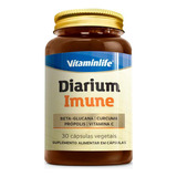 Multivitamínico Diarium Imune 30 Cápsulas Vitaminlife Sem Sabor