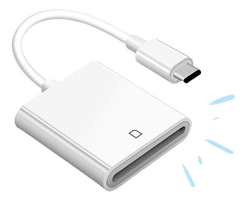 Adaptador Usb Tipo C 3.1 Leitor Cartão Sd P/ Celular Macbook