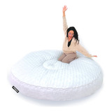 Colchoneta Puff Con Relleno Memory Foam 2m De Diámetro