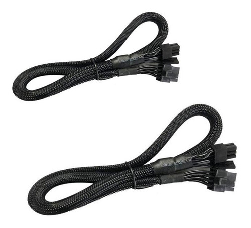 Paquete De 2 Cables Flexibles De Suministro Pcie Vga De 8 Pi