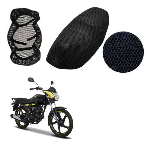 Funda / Malla Cubre Asiento Para Moto Italika Ft 150 Ts