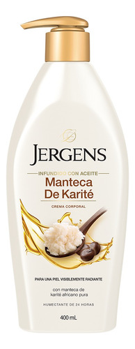 Jergens Crema Corporal Manteca De Karite 400ml