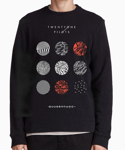 Sudadera Sweater Twenty One Pilots Banda Tour Blurryface