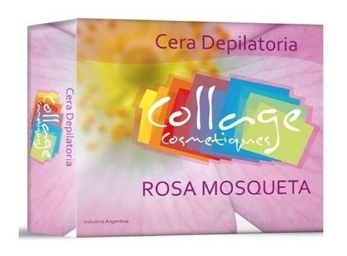 Cera Depilatoria Collage Rosa Mosqueta 200gr