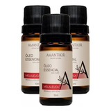 Óleo Essencial Melaleuca Tea Tree 10ml Amantikir 3 Unidades