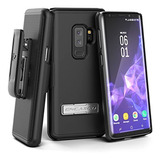 Funda Encased Para Samsung Galaxy S9 Plus Con Clip Delgada Color Galaxy S9+ Liso