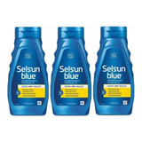 Shampoo Selsun Blue Itchy Dry Scalpdandruff 325ml 11oz 3pack