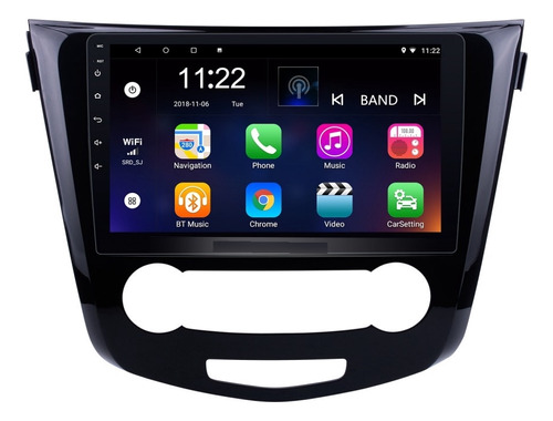 Radio Android Nissan Qashqai Carplay Oled 4k 10 Pulgadas