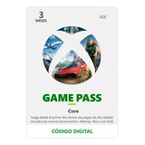 Xbox Game Pass Core 3 Meses Codigo