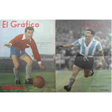 El Grafico 1967 Tigre 1 Boca Juniors 1 Lamina Maschio Racing