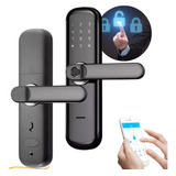 Fechadura Digital Biométrica Touch Id Smart Lock Push E Pu