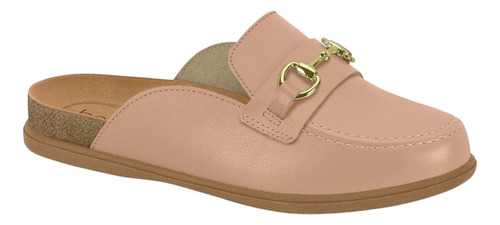 Sapato Beira Rio Feminina Moda Mule Sapatilha Fivela Social