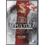 Dvd Sepultura Tamboursdubronx,rock In Rio,novo,frete Free