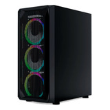 Gabinete Gamer Jx188-9-b /4 Fan/3 F/1b S/ducto Powercase