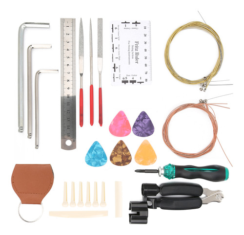 Kit De Herramientas De Reparación De Guitarras 3 En 1 Para C