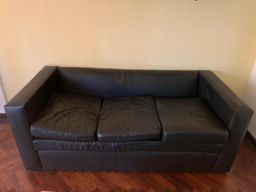 Sillon De 3 Cuerpos Ecocuero