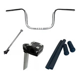 Kit Guidão Jogo Espuma Suporte Parafuso Bicicleta Aro 26 