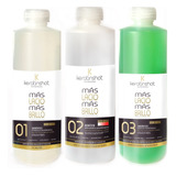 Alaciado Japonés + Shampoo Neutro +  Posalisado 3 X 250 Ml