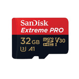Memoria Microsd Sandisk Extreme Pro 32gb Cl10 U3 4kgopro /vc