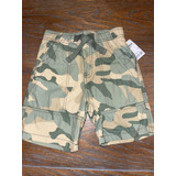 Bermuda De Verano Nene Camuflada Talle 5 Años Osh Kosh