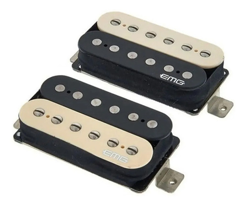 Microfonos Para Guitarra Emg Fat 55 Set Zb Activo- Oferta