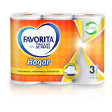 Toalla De Papel Hogar D Hoja Favorita 3*10mtr(5 Pack) Super