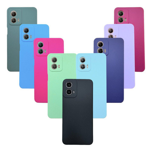 Capa Capinha Case + Película 3d Vidro Compatível Moto G34 