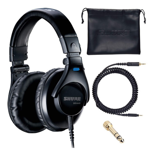 Audifonos Shure Srh440 Diadema Para Estudio Shure Srh440