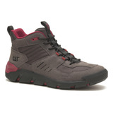 Zapatilla C/caña Casual Hombre Crail Sport Mid Gris Cat