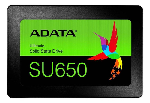 Disco Sólido Ssd Interno Adata Ultimate Su650 Asu650ss-240gt-r 240gb Negro