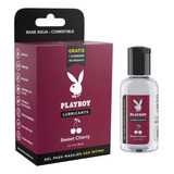 Lubricante Comestible Playboy Sabor Cereza Base Agua 60ml