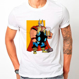 Camiseta Thor Engraçado Cerveja Beer Camisa Engraçada D86