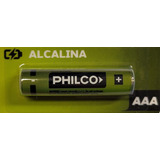 Pila Alcalina Aaa Philco X Unidad