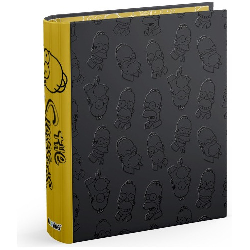 Carpeta A4 Simpsons 2 Aros Original Mooving 