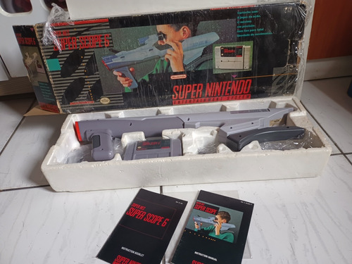 Bazuca Super Scope Nintendo Completa Na Caixa