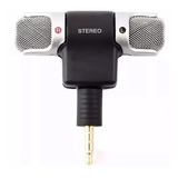 Mini Microfone Stéreo P2 Celular Smartphone Android iPhone