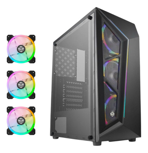 Cpu Pc Completo Gamer I7 4790 16gb Ssd 480 Gt 730 4gb Rgb