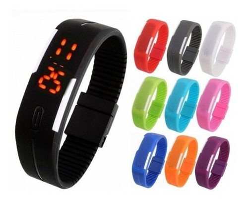 Reloj Touch Led Digital Unisex Deportivo 