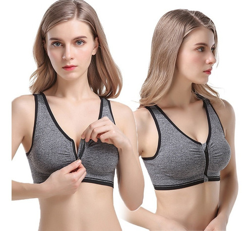 Top Deportivo De Mujer Push Up Ropa Interior Yoga Transpirab