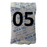 Sílica Gel Sache Kit05und Saquinho Médio 9x7 Antimofo