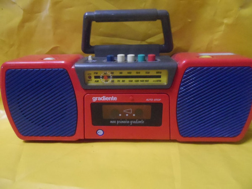 Meu 2º Gradiente Radio Grav. Gradiente Infantl Mineirinho Ok