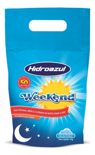 Cloro Weekend 2,4kg Hidroazul